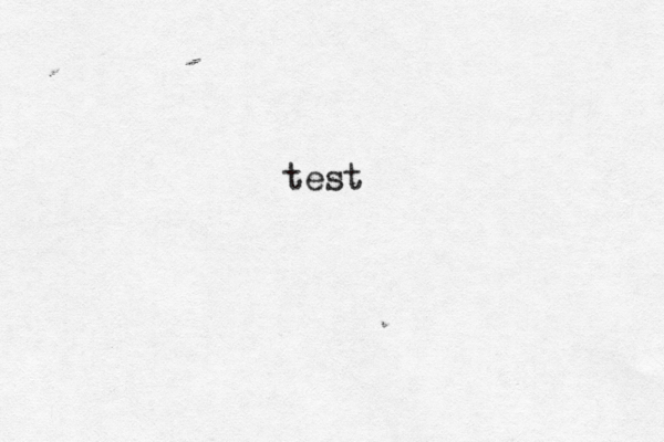test