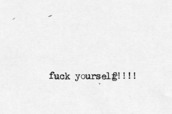 fuck yourselg f!!!!