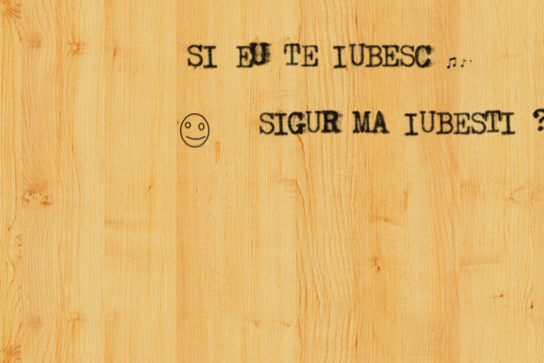 SI EU TE IUBESC ! % SIGUR MA IUBESTI ? 