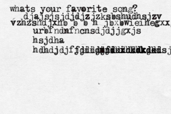 whats your favorite song? djajsjsjdjdjzjzksbshudhsjzv vzhzshdjxhb b b h jbxbwieihegxxjx urbfndnfncnsdjdjjgxjs hsjdha hdhdjdjfjdidjjjduxhdhxjeisj mndkddkdkdkd fjdidifidididkddd 