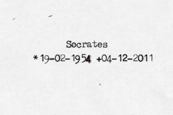 Socrates *19-02-1954 +04-12-2011 