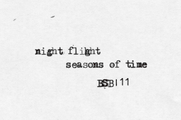night flih ght seasons of time BSB|11
