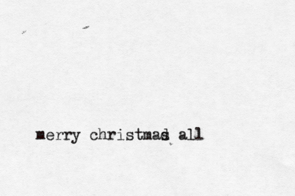 merry christmad s all