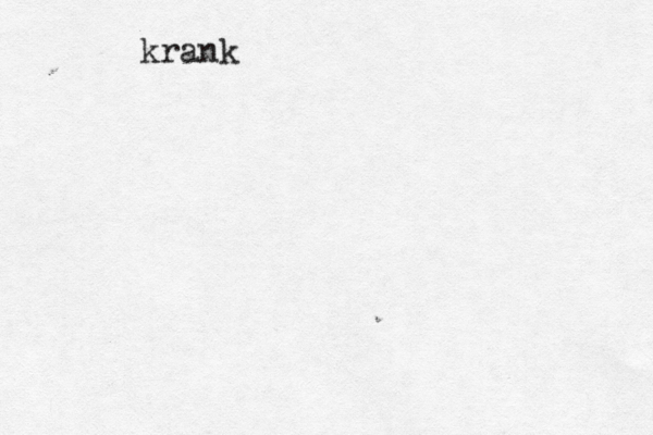 krank