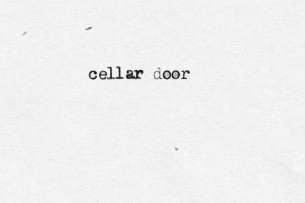 cellar door