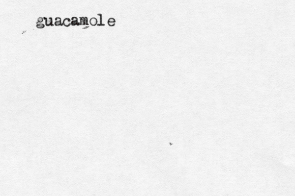 guacamole 