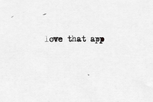 love that app