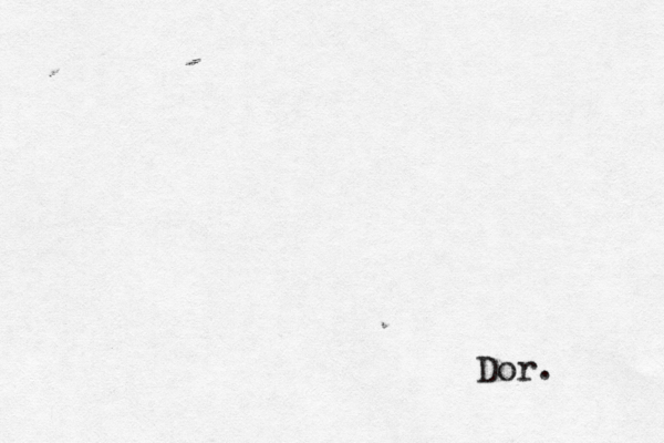 Dor. 