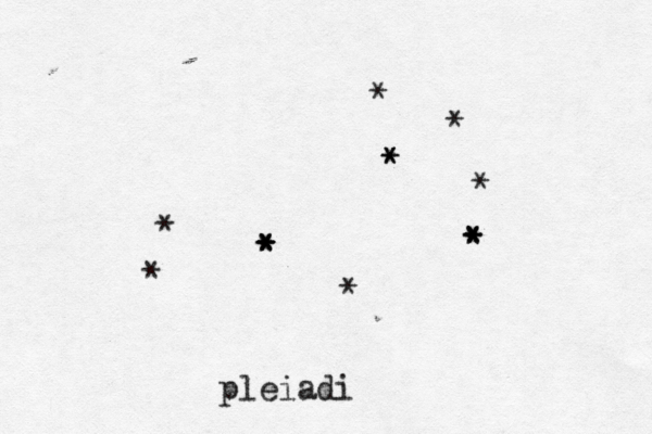 * * * * * * * * * * * * * * * * pleiadi 
