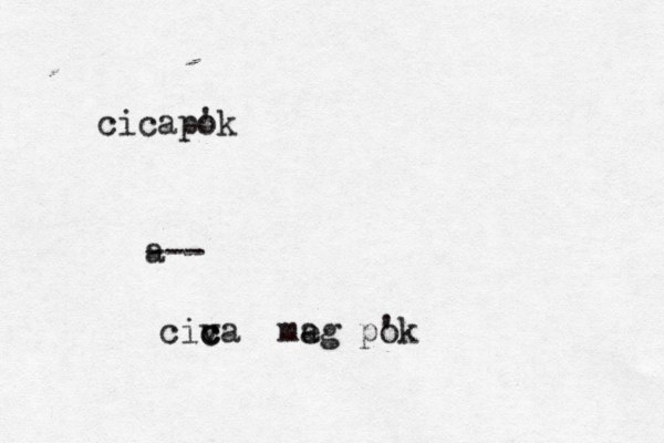 cicapok ' a --- civ c ca mag e pok ' 