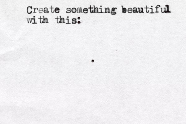 Create something beautiful with this: . 