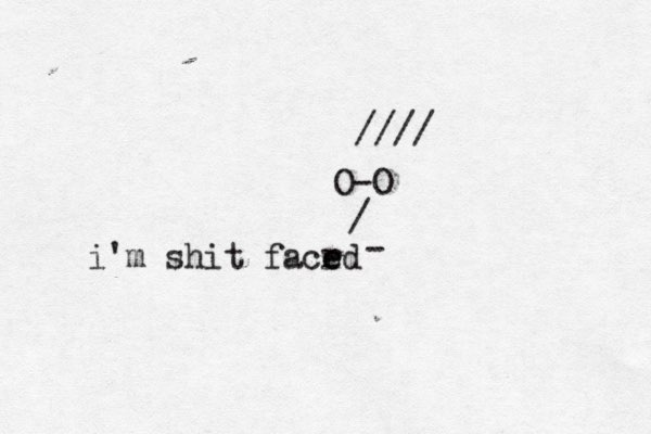 O-O / - //// i'm shit facr e ed