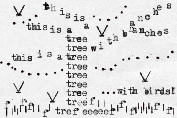 tree tree tree tree tree tree tree tree tr e eeeee this is a w i t h b r a n c h e s a n c h e s r t t h i s is a this i s a . . . . . . . . . . . . . . . . . . . . . . . . . . . . . . . | | | | | | |||| | ||| ||| ||| || | \/ - \/ - \/ - with birds! ... \/ - \/ - | f f f f f f f f f f f . . . . . . . . . . . 