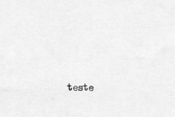teste