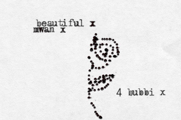 ...............................................:::: .............................. ...............................::. 4 bubbi x beautiful x mwah x