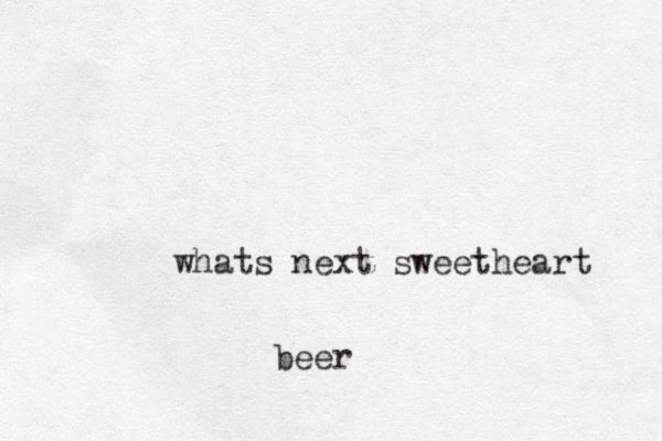 whats next sweetheart beer