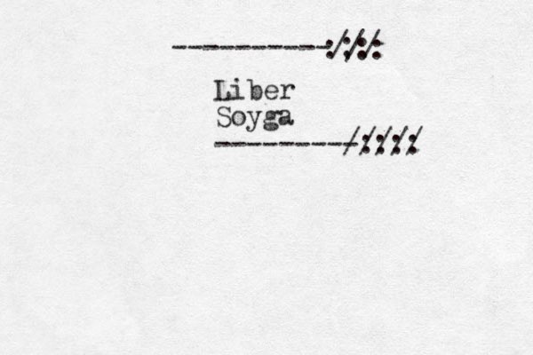 ----------/// Liber Soyga ---------:/// //::: :;:: 
