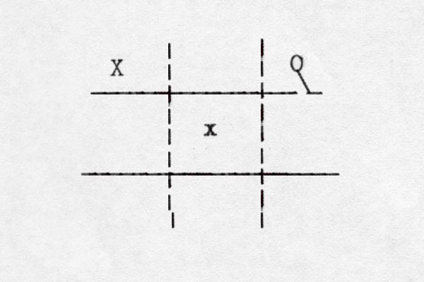 x | | | | | | | | | | | | | | | | | | ________________\_ ____________________ O X