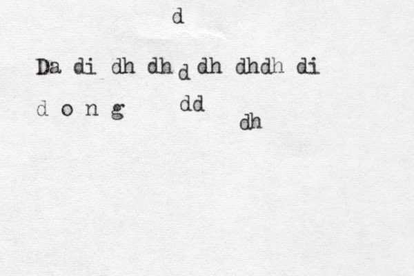 Da di dh dh dh dhdh di d o n g d d dd dh
