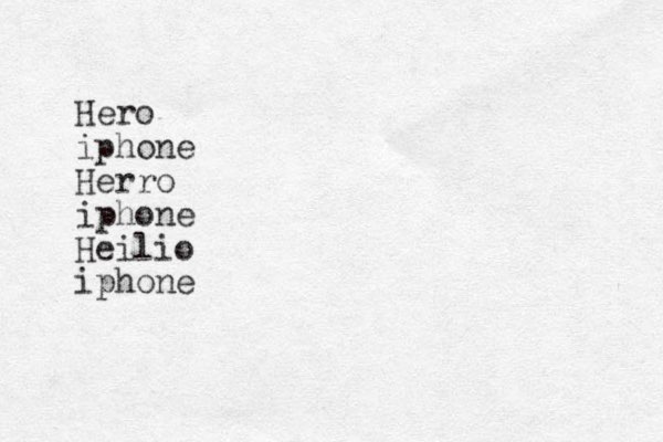 Hero iphone Herro iphone Heilio iphone