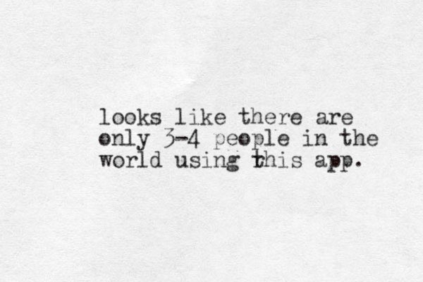 looks like there are only 3-4 people in the world using r this app. 