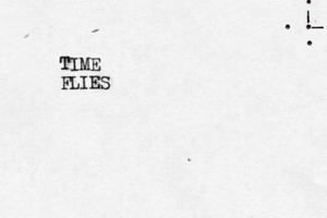 | _ . . . . TIME FLIES