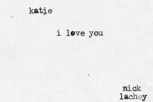 katie i love you nic lachey l