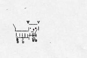 ^ v___v . . , - | | ___ _____ | \ | | | | | | bb b b b ---- | || ||| ||| | | /
