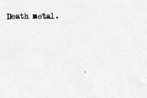 Death metal