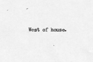 West of house