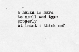 a hailu ku is hard to spell and type properly at least i think so?