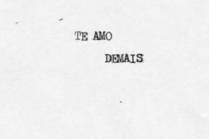 TE AMO DEMAI