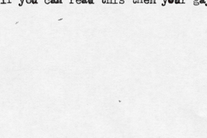 if you can read this then yor ur gay