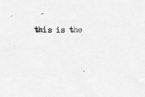 this is the