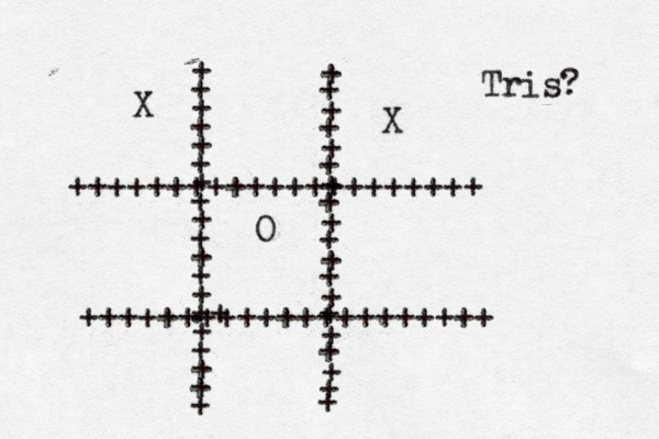 + + + + + + + + + + + + + + + .+ + + + + + + + + + + + + + + + + + + + + + +++++++++++++++++++++ +++++++++++++++++++++ + + Tris? X O X